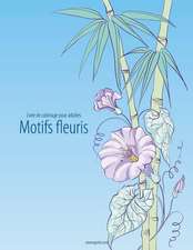 Livre de Coloriage Pour Adultes Motifs Fleuris 4