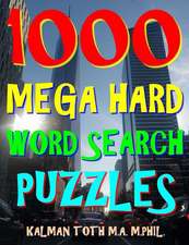 1000 Mega Hard Word Search Puzzles