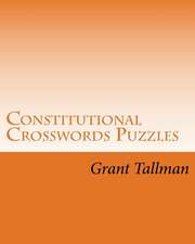 Constitutional Crosswords Puzzles