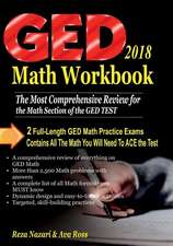 GED Math Workbook 2018