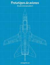 Prototipos de Aviones Libro Para Colorear Para Adultos 2