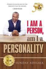 I Am a Person! Am I a Personality?