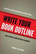 Write Your Book Outline