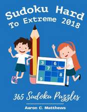 Sudoku Hard to Extreme 2018