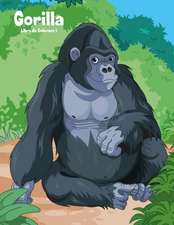 Gorilla Libro Da Colorare 1