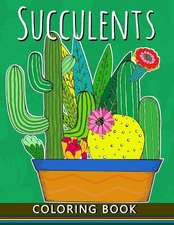 Succulents Coloring Book