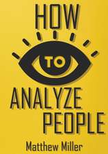 How to Analyze People