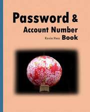 Pass Word & Account Number Book