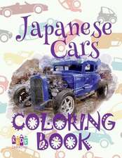 Japanese Cars Coloring Book