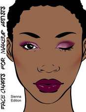 Face Charts for Makeup Artists Sienna Edition