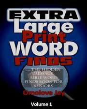 Extra Large Print Word-Finds