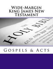 Wide-Margin King James New Testament