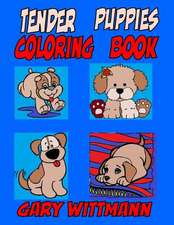 Tender Puppies Coloring Book