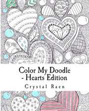 Color My Doodle - Hearts Edition