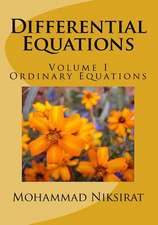 Ordinary Differential Equations