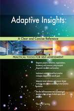 Adaptive Insights a Clear and Concise Reference