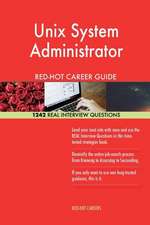 Unix System Administrator Red-Hot Career Guide; 1242 Real Interview Questions