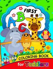 First ABC Coloring Book for Toddlers