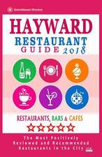 Hayward Restaurant Guide 2018