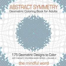 Abstract Symmetry Geometric Coloring Book for Adults