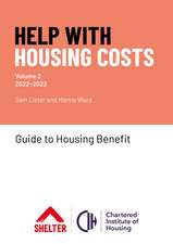 Help with Housing Costs: Volume 2: Guide to Housing Benefit, 2022-23