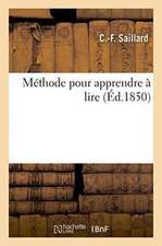 Méthode Pour Apprendre À Lire