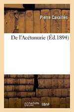 de l'Acétonurie