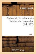 Sathaniel, Tome 1, 3e Volume Des Romans Historiques Du Languedoc