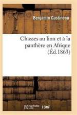 Chasses Au Lion Et À La Panthère En Afrique