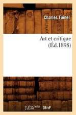 Art Et Critique (Ed.1898)