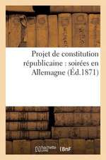 Projet de Constitution Republicaine