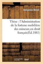 Morel, B: Thèse
