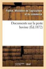 Documents Sur La Peste Bovine