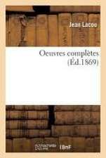 Oeuvres Complètes