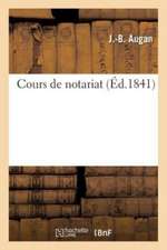 Cours de Notariat