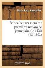 Petites lectures morales