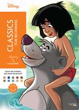 Mystery Colouring - Classics for Beginners: Reveal iconic Disney characters with colour by number