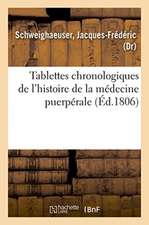 Tablettes Chronologiques de l'Histoire de la Médecine Puerpérale