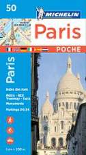 Paris Pocket - Michelin City Plan 50