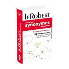 Dictionnairer de Synonymes et Nuances Poche Plus