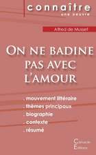 Fiche de lecture On ne badine pas avec l'amour de Musset (Analyse littéraire de référence et résumé complet)