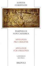 Pamphilus Caesarea.Apologie für Origenes / Apologia