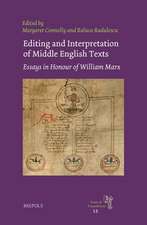 Editing and Interpretation of Middle English Texts