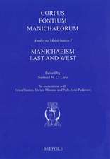 Manichaeism East and West