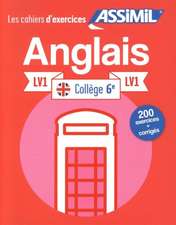 Cahier d'exercices Anglais: Year 6