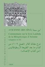 Avicenne, Commentaire Sur Le Livre Lambda de La Metaphysique D'Aristote