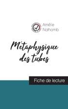 Métaphysique des tubes de Amélie Nothomb (fiche de lecture et analyse complète de l'oeuvre)