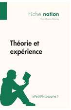 Théorie et expérience (Fiche notion)