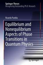 Equilibrium and Nonequilibrium Aspects of Phase Transitions in Quantum Physics