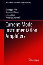 Current-Mode Instrumentation Amplifiers